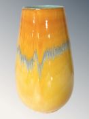 A Shelley pottery vase, height 23 cm.