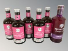 Five bottles of Ciroc cosmopolitan cocktail, 500ml,