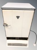 A vintage Prestcold fridge.