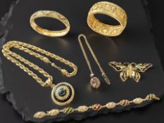 A group of Camrose & Kross costume jewellery from the Jacqueline Bouvier Kennedy range,