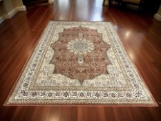 A brand new Royal Classic Iranian style 100% wool carpet, 240 cm x 340 cm.