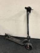 A Carrera electric scooter.