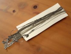 A group of 925 hallmarked silver necklaces and chains.