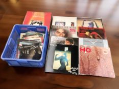 Vinyl LP records and 7