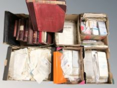 A very large quantity of documents and ephemera, many of local interest including Whitley Bay,