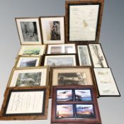 A large quantity of pictures and prints, many relating to the North Shields area.