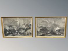 A 19th century monochrome engraving 'To the Honourable Court of Directors of the East India