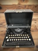 An Underwood Standard typewriter, in box.