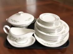 Twenty two pieces of Wedgwood Westbury dinner porcelain.