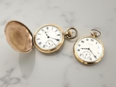 A Waltham full hunter pocket watch with Vanguard movement, 23 jewels, 5 positions,