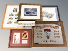 A Royal Regiment of Fusiliers picture mirror, further military pictures,