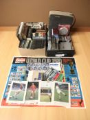 A group of antiquarian volumes including Biggles, reference books,