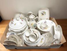 A quantity of Bing & Grondahl floral decorated tea and dinner porcelain.