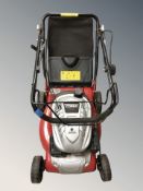 A Cobra petrol lawn mower