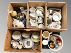 A very large quantity of continental ceramics, dinner wares, kitchen items, tea china, etc.