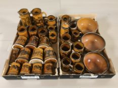 A large quantity of Ridways Coaching Days and Coaching Ways china, tankards, jugs and bowls.