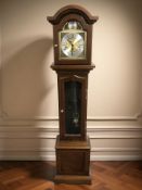 A reproduction Thomas Byrne granddaughter clock,