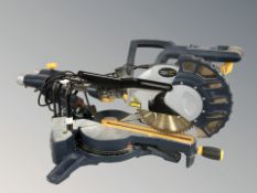 A MacAllister double bevel slide mitre saw 1800W.