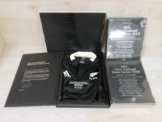 Two boxes of official DHL New Zealand Lions Series 2005 match programmes,