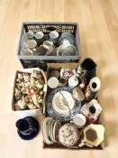 A quantity Biltons pottery tea and dinner wares, Maling and other ceramics, Piggin ornaments, etc.
