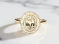 A 9ct gold dress ring, size S CONDITION REPORT: 2.