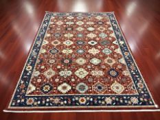 A brand new 80% wool Nomad carpet,