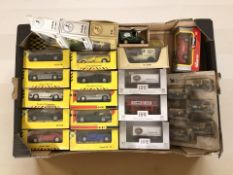 Assorted boxed die cast vehicles including Matchbox, Bburago, Exclusive First Editions, etc.