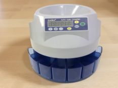 A Golden auto coin counter.