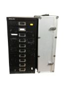 A Bisley enamelled metal index chest,