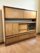 A 20th century German teak cocktail sideboard,