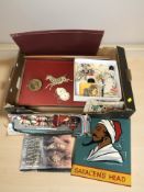 A Harry Potter volume, small quantity of costume jewellery,