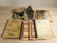 A small Chinese brass censer,