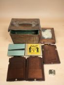 A J F Shew & Co eclipse apparatus mahogany plate camera,