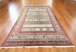 A Turkish Kashkuli Gabbeh collection carpet, 268 cm x 365 cm.