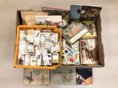 A very large quantity of Brooke Bond and Wills cigarette cards including many full sets.