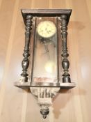 An early 20th century Vienna wall clock.