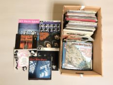 A quantity of vinyl LP records and box sets including The Beatles.