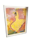 A Danish gallery poster 'Hans Voigt Steffensen', 79 cm x 102 cm.
