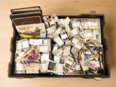 A very large quantity of Brooke Bond and Wills cigarette cards including many full sets.