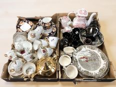 Various part-tea sets including Royal Albert Heirloom, Maddock, etc.
