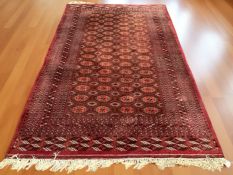 A Lahore Bokhara carpet, Pakistan,