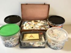 A very large quantity of 20th century loose stamps.