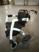 A Rollz Motion wheelchair.