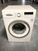 A Bosch Serie 4 washing machine.