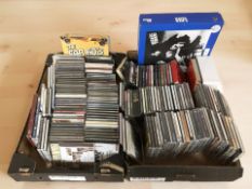 A large quantity of cds, The Beatles,