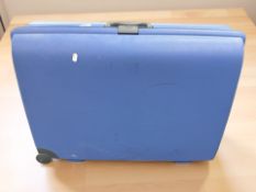 A Carlton hard shell luggage case