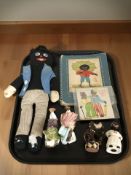 A group of Golly ceramics,