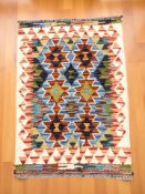 A Chobi Kilim rug,