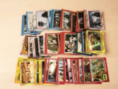 A quantity of Tops star wars trading cards