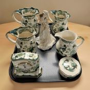 A Coalport La Belle Epoque figure, Helena Riding in Hyde Park, number 1469/12500,